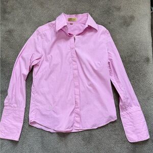 Paul Stuart Made In Italy Pastel Pink Button-Down Shirt